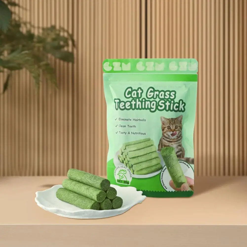 Cat Grass Teething Stick