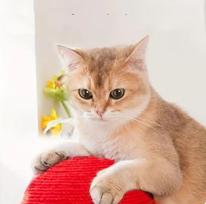 Mushroom Cat Scratching post