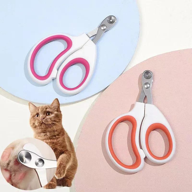 Pet Stainless Steel Nail Clipper Dog and Cat Small Animal Nail Clippers for Cats